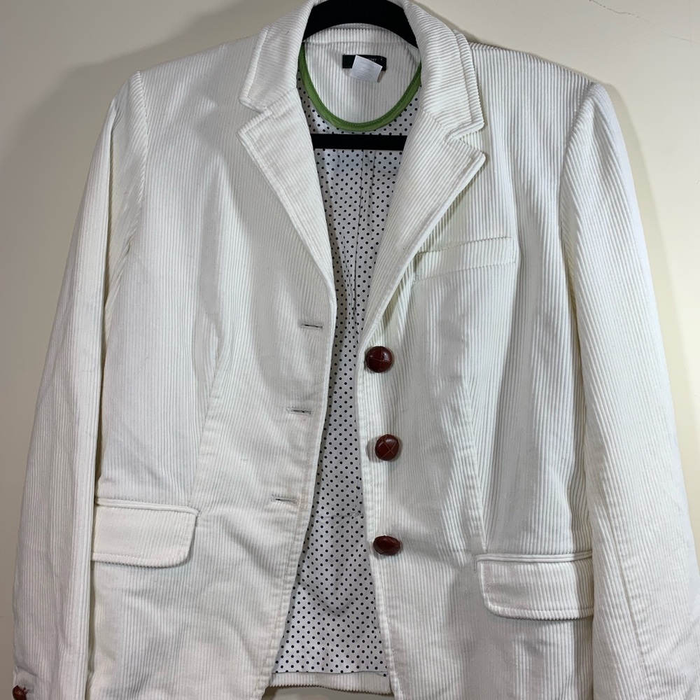 J Crew Corduroy Blazer M